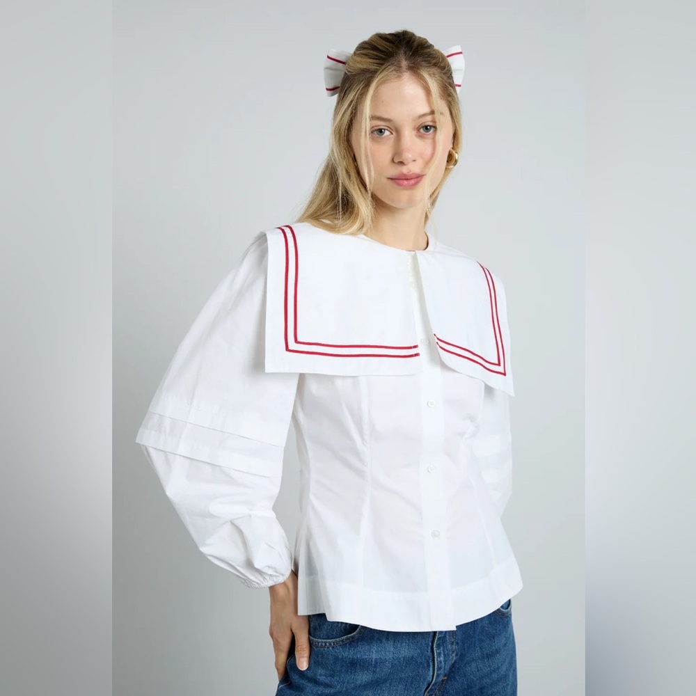Damson Madder Elise Sailor Blouse